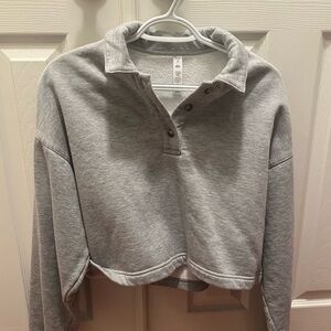 Alo cropped sweatshirt